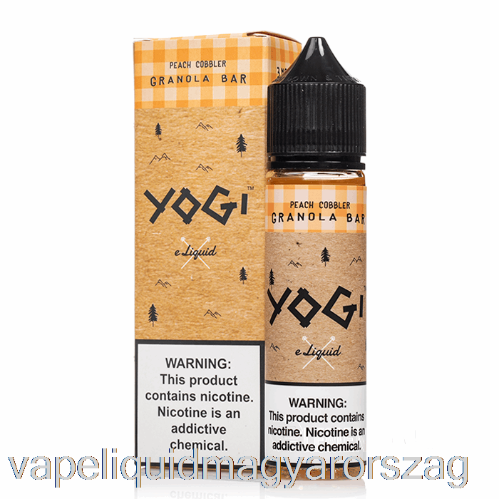 Barack Cobbler Granola Szelet - Yogi E-liquid - 60 Ml 0 Mg Vape E Cigi